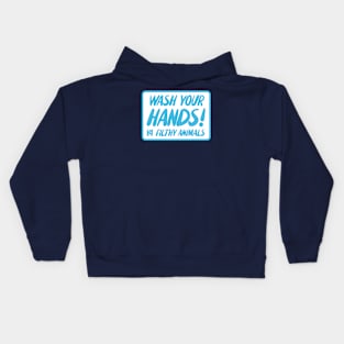 Wash Your Hands Kids Hoodie